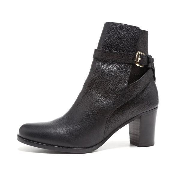 L.K. Bennett Dionne Leather Ankle Boot Black Womens - Picture 16 of 16